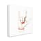 Stupell Industries I Love You Sign Language Gesture Red Accents Canvas Wall Art